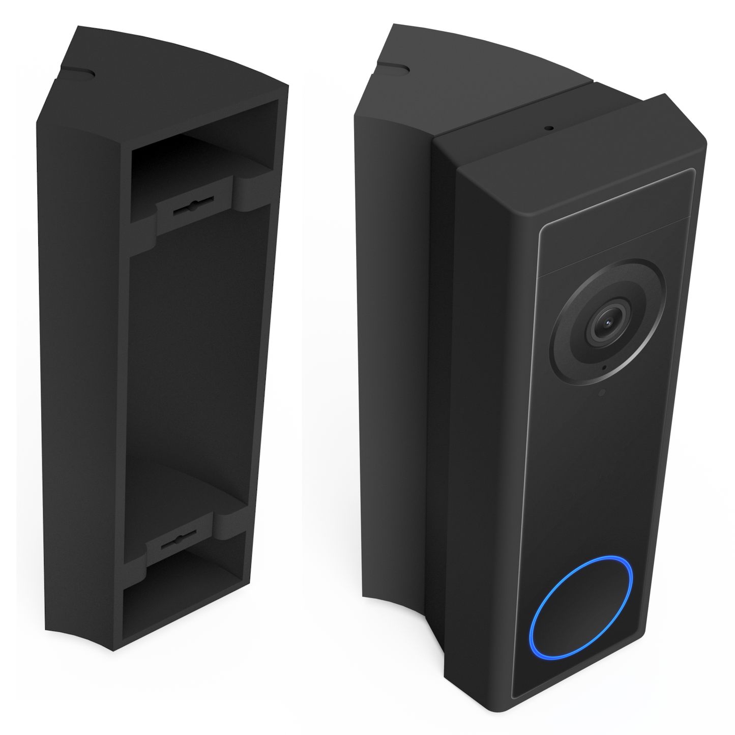 No-Drill 45 Degree Corner Mount for Eufy C30 C31 Doorbell