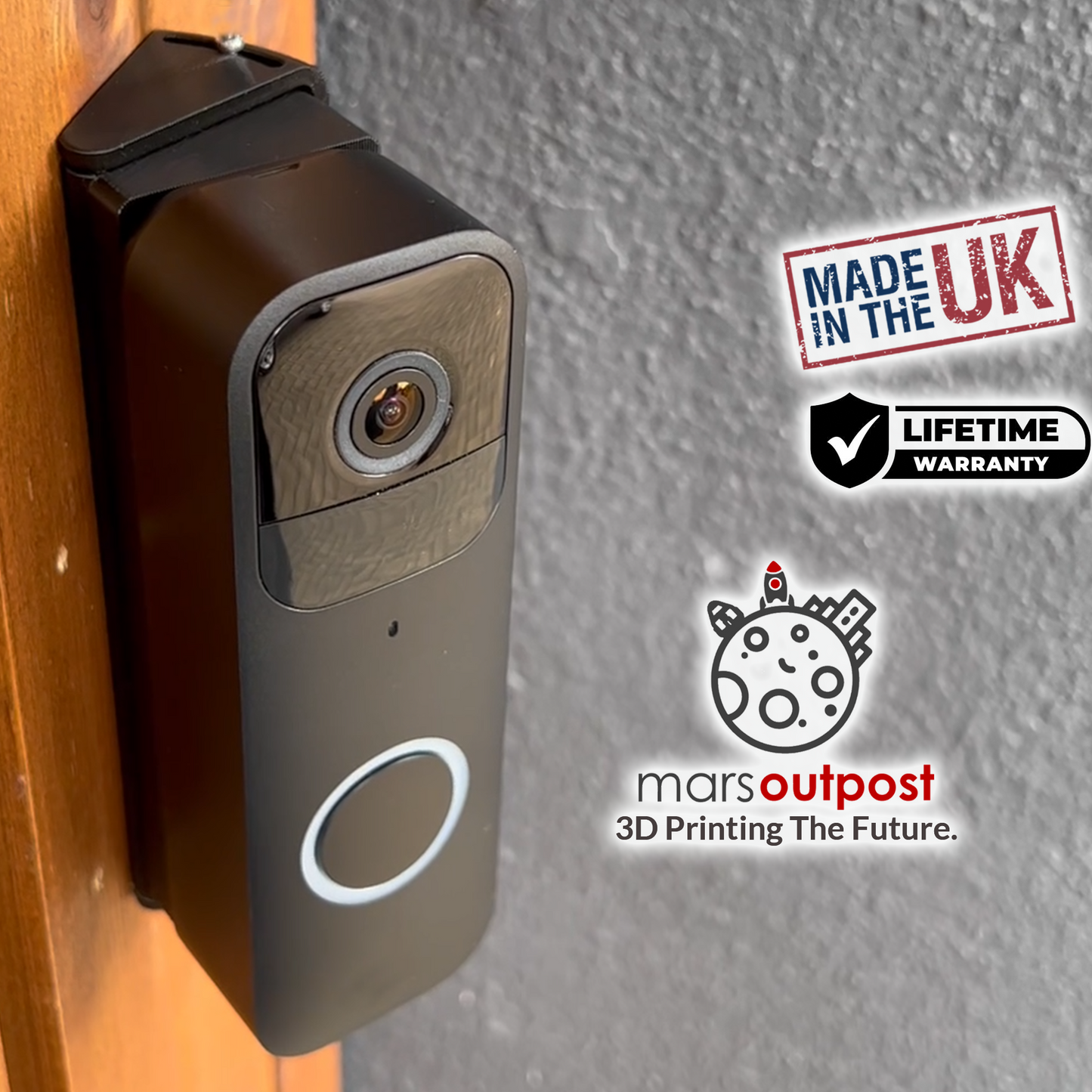 Wedge 25 to 57 Degrees for Blink Doorbell