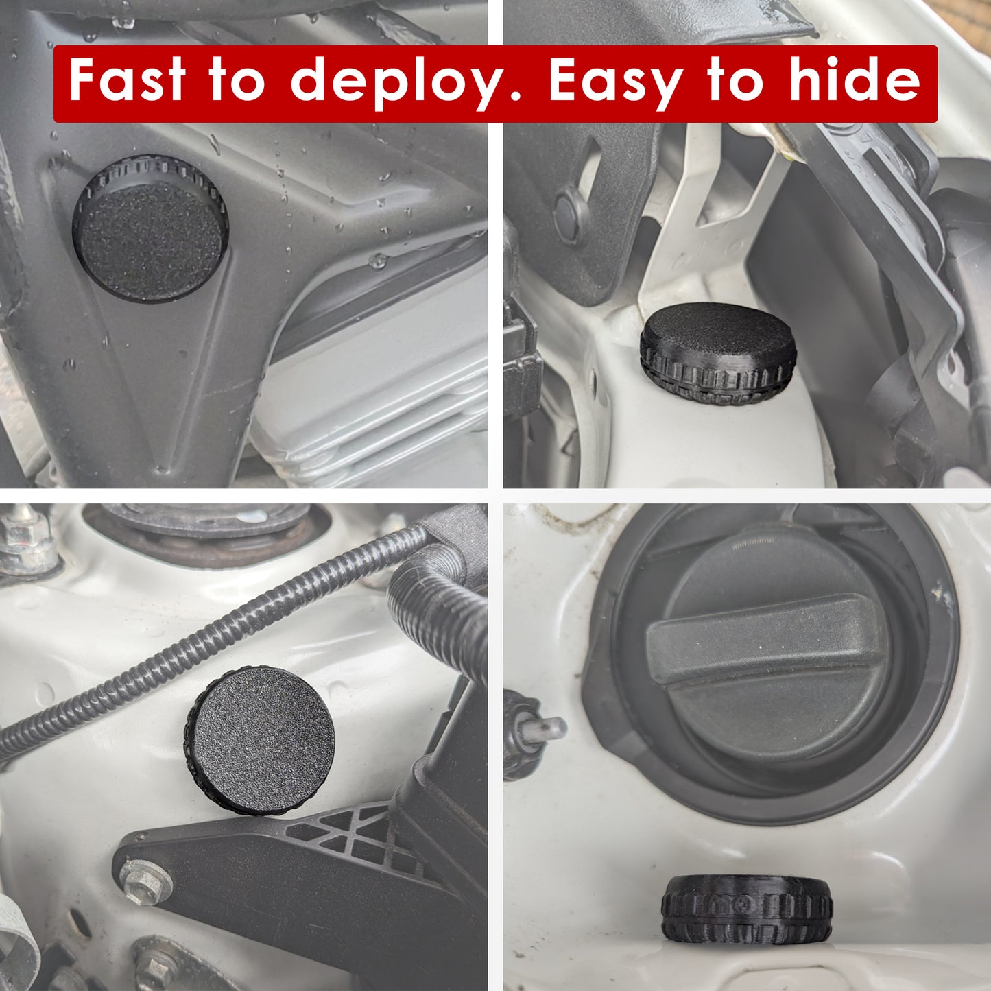 Apple AirTag compatible | SLIM Magnetic & Sticky Holder