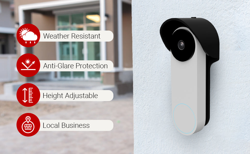 Rain Cover for Google Nest Doorbell Wired 2nd Generation