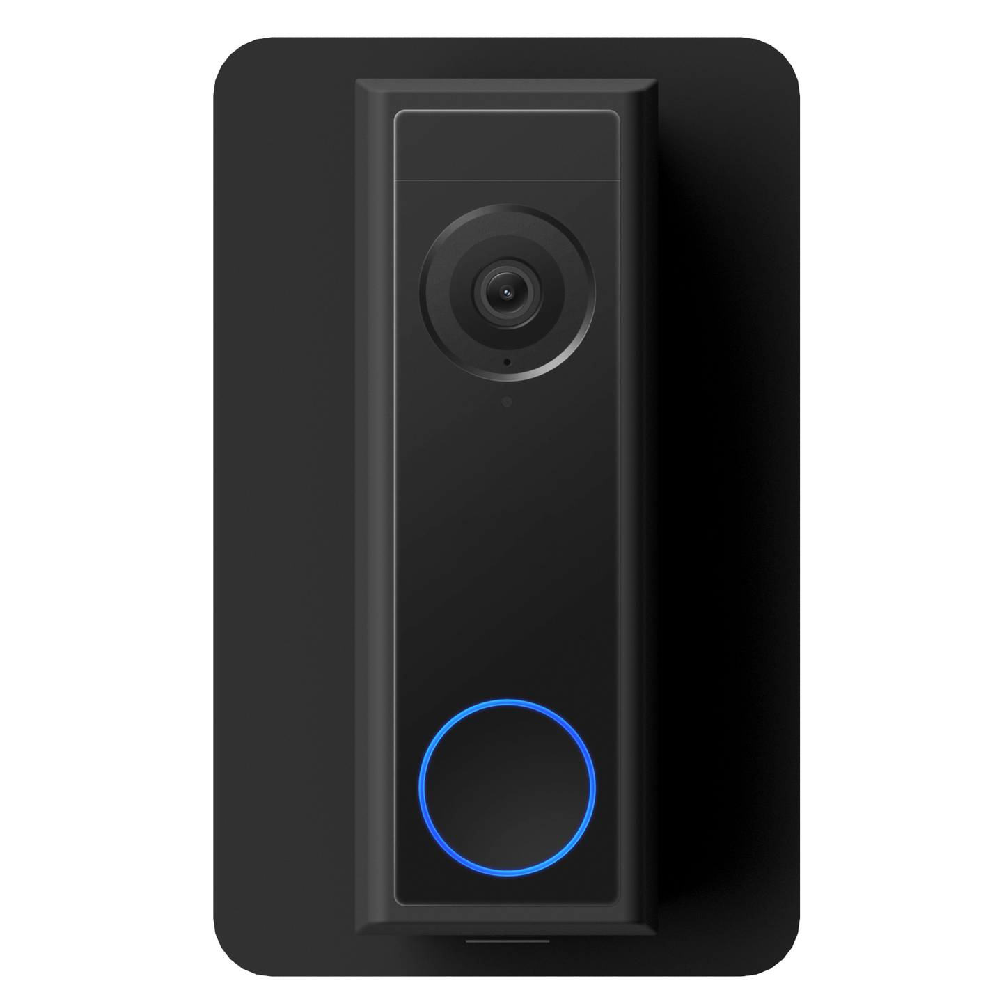 Drill-to-Fit Wall Plate for All Eufy Doorbells – Covers Old Holes, Fits Any Model