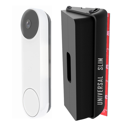 No-Drill Adjustable Angle Wedge Mount for All Google Nest Doorbells