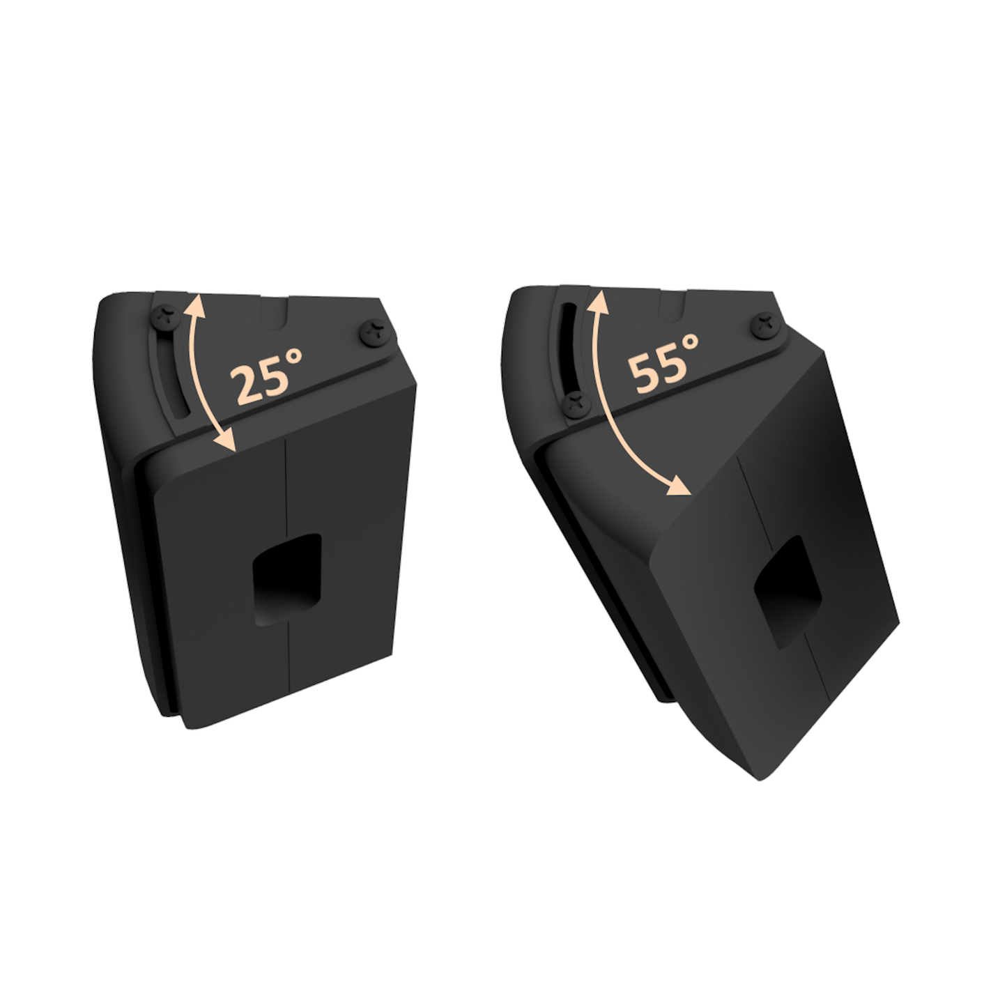 No Drill Adjustable Wedge Mount for All Ring Video Doorbells Wired & Battery Aqara G4 G410