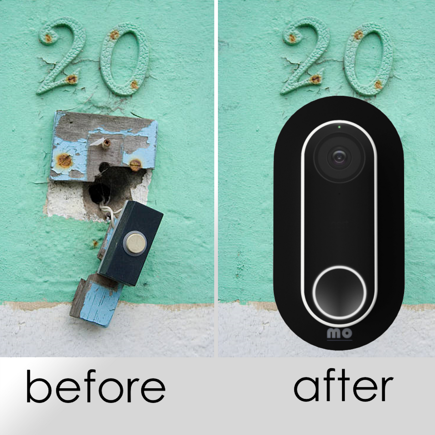 Wall Plate for Nest Doorbell