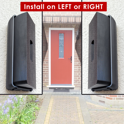 No Drill Adjustable Wedge Mount for All Ring Video Doorbells Wired & Battery Aqara G4 G410
