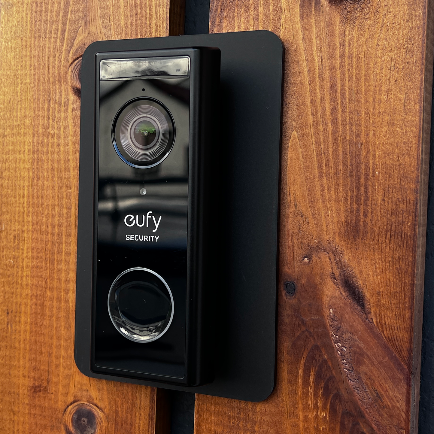 Drill-to-Fit Wall Plate for All Eufy Doorbells – Covers Old Holes, Fits Any Model