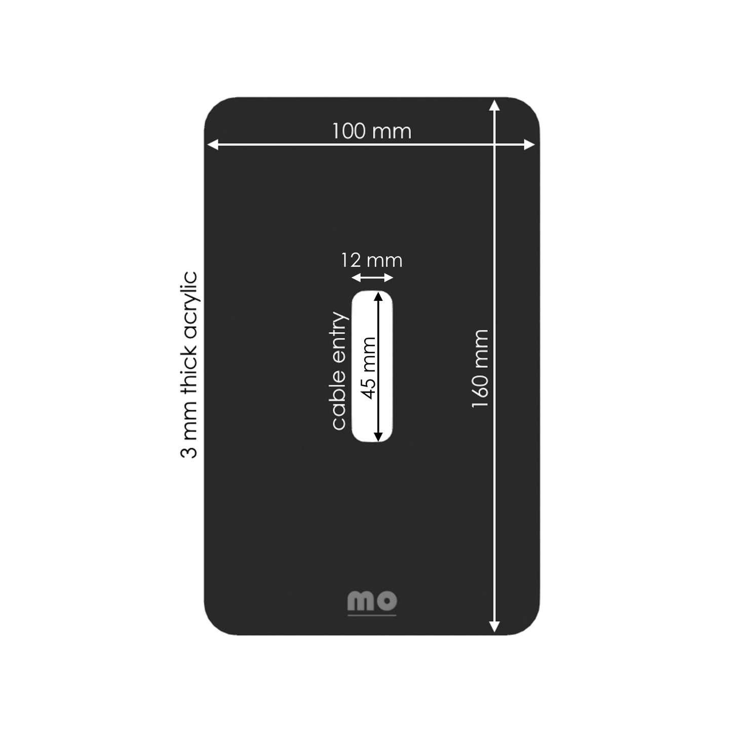 Drill-to-Fit Wall Plate for All Google Nest Doorbells – Covers Old Holes, Fits Any Model