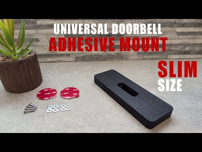 No-Drill Adhesive Mount for All Blink Doorbells – Sticks On, No Wall Holes or Damage