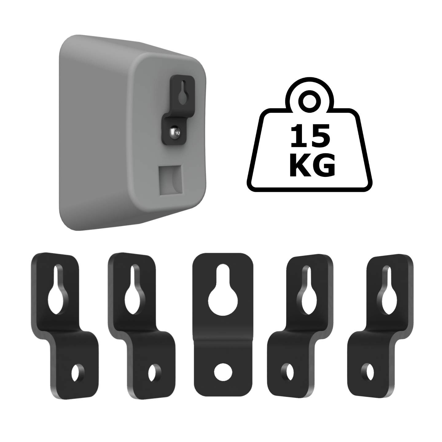 Universal Metal Brackets for Speakers (Pack of 5)